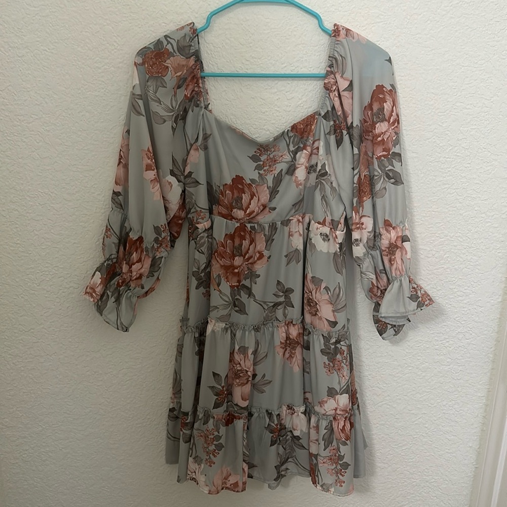 Altar’d State Floral Mini Dress